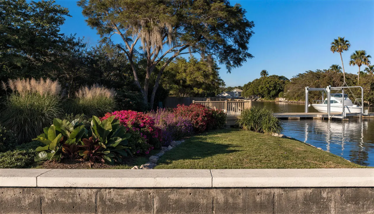Seawall replacement in West Palm Beach (AI-generated illustration)